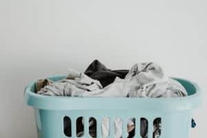 Basket of dirty clothes
